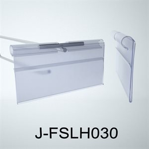Flip Label Holder for Hook 1.25’’ x 3"