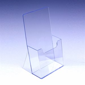 Clear Countertop Trifold Brochure Holder 4,5’’ x 7,25" H