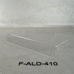 Slatwall Shelf with Label Holder 10’’ x 4.5''
