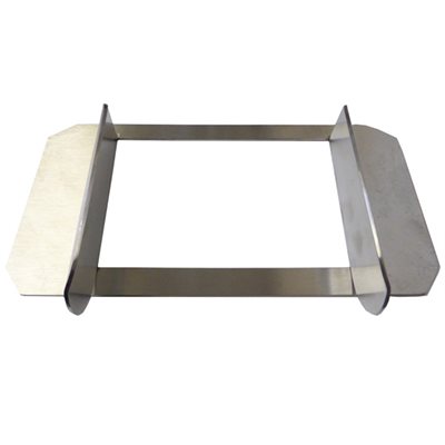 Stainless steel PIN pad shield 6’’ x 12’’ x 3" H