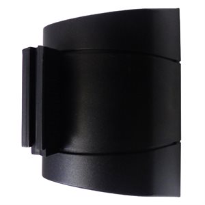 Wall-mounted Belt Retractable 12' black
