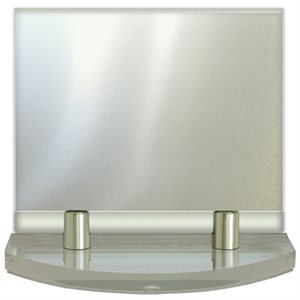 Desk Name Plate PN4 Aluminium 6.75 x 6.25"