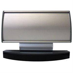 Porte-nom de bureau PN5 aluminium 6 x 4,5"