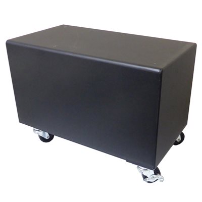 Base on wheels 24’’ x 10’’ x 13" H